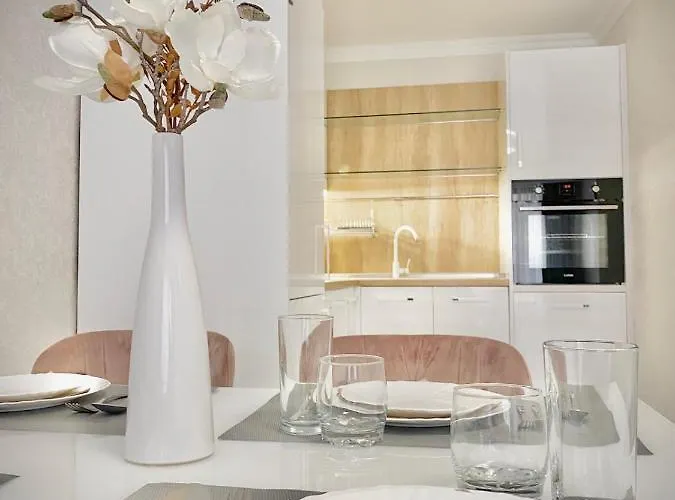 Modern For 4 Guests Sea View & Free Parking 公寓 帕莫瑞